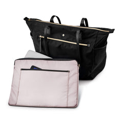Samsonite Women's Mobile Solution Business ( Black , Deluxe Carryall ) Black Deluxe Carryall U9