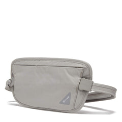 Pacsafe Coversafe X100 Anti-Theft RFID Blocking Waist Wallet Neutral Grey One Size U2