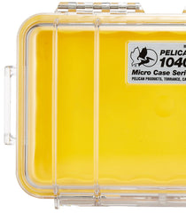 Pelican 1040 Micro Case - for iPhone, Cell Phone, GoPro, Camera, and More ( Yellow/Clear , 1040 ) Yellow/Clear 1040 U2