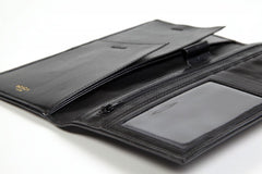 Bosca Men's Old Leather Collection - Flight Attendant ( Black , One Size ) Black One Size U2