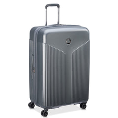 DELSEY Paris Comete 3.0 Hardside Expandable Luggage with Spinner Wheels ( Graphite , Checked-Large, 28 Inch ) Graphite Checked Large 28 Inch U1