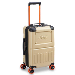 Jeep JH002B Hardside Expandable Luggage with Spinner Wheels ( Warm Sand , Carry-On 19 Inch ) Warm Sand Carry On 19 Inch U1