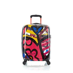 Heys Britto Transparent 21" Carry On Spinner Luggage ( Transparent New Day ) Transparent New Day U2
