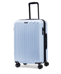 NONSTOP New York Elite Luggage Expandable Lightweight Spinner Wheels hard side shell Travel Suitcase Set, TSA Lock, Double USB Port, 3 packing cubes ( Sky Blue , 3-piece Set (20/24/28) ) Sky Blue 3 Piece Set 20 24 28 U2