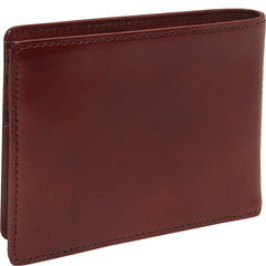 Bosca Men's Genuine Leather Bifold Executive ID Wallet U1