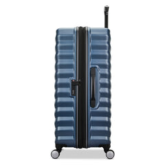 Samsonite Hard-Sided 28-Inch Lightweight Checked Large Expandable Element Suitcase: Durable, 360 Spinner Wheels, Adjustable Telescopic Handle, TSA-Approved Lock ( Captains Blue , 28-Inch Checked-Large ) Captains Blue 28 Inch Checked Large U1