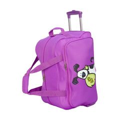Ed Heck Lightweight 5-PC Spinner Luggage Set Purple-Money Doggie One Size U2