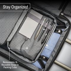 Samsonite Octiv Hardside Spinner ( Blue Denim , Carry-On 20-Inch ) Blue Denim Carry On 20 Inch U1