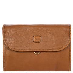Bric's Life Pelle Tri-fold Traveler ( Cognac , One Size ) Cognac One Size U1
