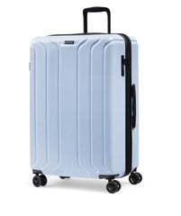 NONSTOP New York Elite Luggage Expandable Lightweight Spinner Wheels hard side shell Travel Suitcase Set, TSA Lock, Double USB Port, 3 packing cubes ( Sky Blue , 3-piece Set (20/24/28) ) Sky Blue 3 Piece Set 20 24 28 U2