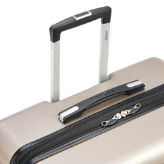 DELSEY Paris Margot Hardside Spinner Luggage Collection ( Gold , Checked Medium 24 Inch ) Gold Checked Medium 24 Inch U11