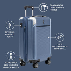 Travelpro Platinum Elite Hardside Expandable Spinner Wheel Luggage TSA Lock Hard Shell Polycarbonate Suitcase U1