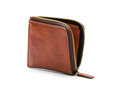 Bosca Dolce Zip Wallet - Euro Size - Rfid Amber One Size U2