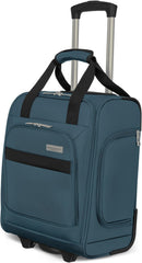 WallyBags Stratford Luggage, 16-Inch Under Seat Bag ( Teal , 16-Inch Under Seat Bag ) Teal 16 Inch Under Seat Bag U1