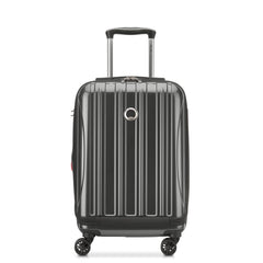 DELSEY Paris Helium Aero Hardside Expandable Luggage with Spinner Wheels ( Brushed Charcoal , Carry-On 19 Inch ) Brushed Charcoal Carry On 19 Inch U10