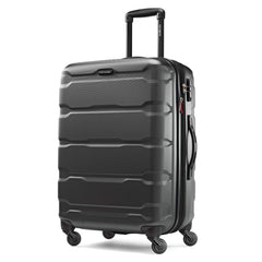 Samsonite Omni Checked-Medium 24-Inch PC Hardside Expandable Luggage with Spinner Wheels ( Black , Checked-Medium 24-Inch ) Black Checked Medium 24 Inch U37