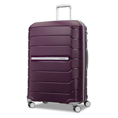 Samsonite Freeform Hardside Expandable with Double Spinner Wheels ( Amethyst Purple , Checked-Large Spinner ) Amethyst Purple Checked Large Spinner U21