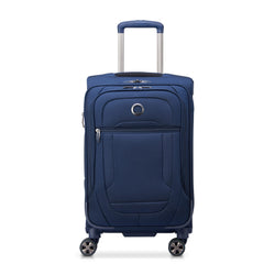 DELSEY Paris Helium DLX Softside Expandable Luggage with Spinner Wheels ( Navy Blue , Carry on 20 Inch ) Navy Blue Carry On 20 Inch U1