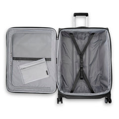 Samsonite UpLIFT Lightweight Softside Expandable Luggage ( Black , Large Checked ) Black Large Checked U5