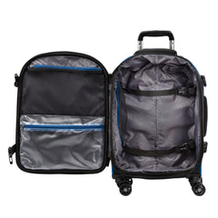 Travelpro Bold-Softside Expandable Luggage with Spinner Wheels ( Blue/Black , Carry-On 21-Inch ) Blue/Black Carry On 21 Inch U6