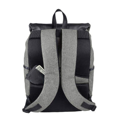 Geckobrands Maven Backpack Grey Canvas One Size U2