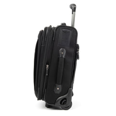 Travelpro Crew Expert Global Carry-on Expandable Rollaboard ( Jet Black , One Size ) Jet Black One Size U1