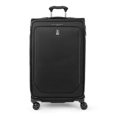 Travelpro Crew Classic Lightweight Softside Expandable Luggage, 2 Wheel Upright Rollaboard Suitcase, Men and Women ( Black , Checked Large 29-Inch ) Black Checked Large 29 Inch U1