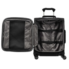 Travelpro Tourlite Softside Expandable Luggage with 4 Spinner Wheels, Lightweight Suitcase, Men and Women Black Carry On 19 Inch U11