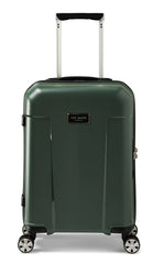 Ted Baker Flying Colours Hardside Trolley 4 Wheel Spinner, TSA Lock, Lightweight Suitcase, Men and Women ( Forest Green , 20-Inch Carry-On ) Forest Green 20 Inch Carry On U1