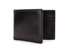 Bosca Men's Wallet, Dolce Small Bifold Wallet ( Black , One Size ) Black One Size U4