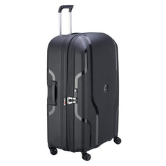 DELSEY Paris Clavel Hardside Expandable Luggage with Spinner Wheels ( BLACK , Checked-Large 30 Inch ) BLACK Checked Large 30 Inch U21