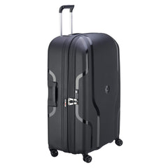 DELSEY Paris Clavel Hardside Expandable Luggage with Spinner Wheels ( BLACK , Checked-Large 30 Inch ) BLACK Checked Large 30 Inch U16
