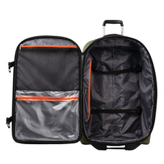 Travelpro Unisex-Adult Bold Softside Expandable Rollaboard Upright Luggage Olive/Black Checked Large 28 Inch U3