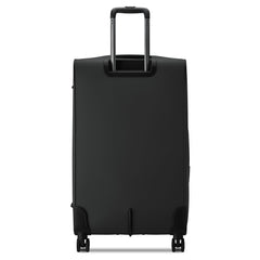 DELSEY Paris Sky Lite Softside Expandable Luggage with Spinner Wheels ( Black , Checked-Large 28 Inch ) Black Checked Large 28 Inch U3