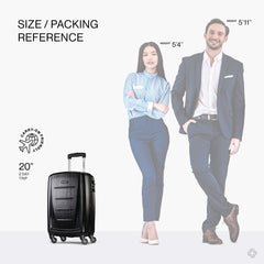 Samsonite Winfield 2 Hardside Luggage with Spinner Wheels U25
