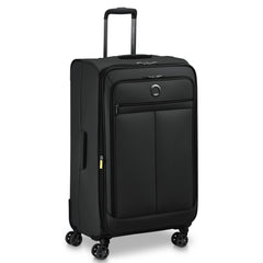 DELSEY Paris Sky Lite Softside Expandable Luggage with Spinner Wheels ( Black , Checked-Large 28 Inch ) Black Checked Large 28 Inch U3