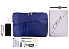 McKlein N Series Auburn 15" Nylon Laptop Sleeve ( Navy , One Size ) Navy One Size U1
