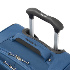 Travelpro Maxlite 5 Softside Expandable Luggage with 4 Spinner Wheels, Lightweight Suitcase, Men and Women Ensign Blue Carry On 21 Inch U19