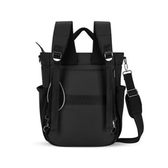 Sherpani Soleil, Anti Theft Convertible Backpack, 3 in 1 Tote Bag, Cross Body Purse, 18L Travel Backpack, Travel Gifts for Women, RFID Protection, Metal Hardware Fits 15 Laptop ( Carbon - S26 , One Size ) Carbon - S26 One Size U1
