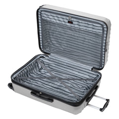 Skyway Epic Hardside 4-Wheel Luggage Spinner Collection ( Silver , 28-Inch ) Silver 28 Inch U1
