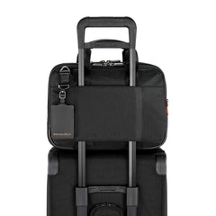 Briggs & Riley @work Slim Brief ( Black , Slim ) Black Slim U2