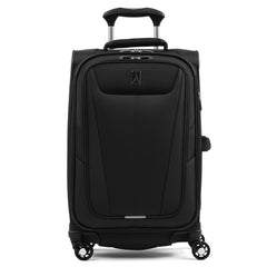 Travelpro Maxlite 5 Softside Expandable Luggage with 4 Spinner Wheels, Lightweight Suitcase, Men and Women Black Carry On 21 Inch U53