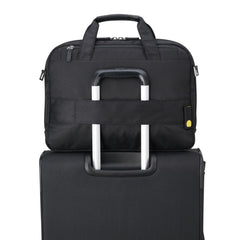 DELSEY PARIS Wagram Briefcase with Laptop Sleeve ( Black , One Size ) Black One Size U1
