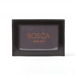 Bosca Old Leather Collection - Weekend Wallet ( Black Leather , One Size ) Black Leather One Size U1