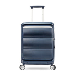 Samsonite Paralux Luggage - Innovative Design - Quick Access Front Pocket - Dual Suspension Wheel Technology - TSA Lock - Expandable - Includes Removable Packing Cubes ( Midnight Navy , International Carry-On ) Midnight Navy International Carry U1