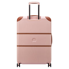 DELSEY Paris Chatelet Air 2.0 Hardside Luggage with Spinner Wheels ( Blush , Checked-Large 28 Inch ) Blush Checked Large 28 Inch U1