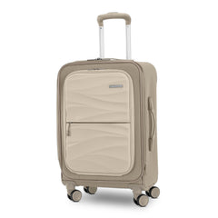 American Tourister Cascade Softside 4 Wheel Spinner, TSA Lock, Lightweight Suitcase, Men and Women U1