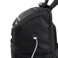 Travelpro Crew Executive Choice 3 Large Backpack Fits Up to 15.6 Laptops and Tablets, USB a and C Ports, Men and Women Jet Black Medium U1