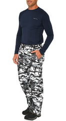 Arctix Men's Insulated Snowsports Cargo Pant ( A6 Camo Black , 4X-Large/32" Inseam ) A6 Camo Black 4 X Large 32 Inseam U3