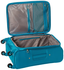 American Tourister Ilite Max Softside Spinner 21 Carry On Luggage ( Light Blue , One Size ) Light Blue One Size U1